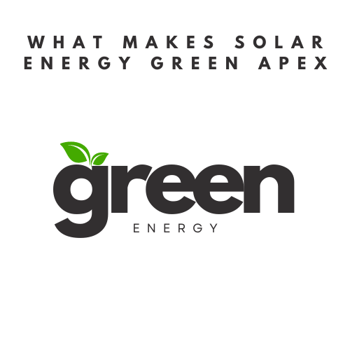 green energy solar energy